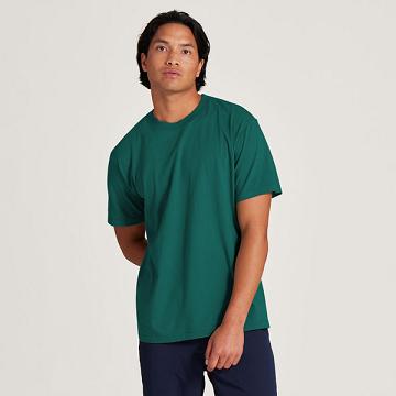 Allbirds Allgood Baumwoll T-shirts Herren Türkis | CH4757GL
