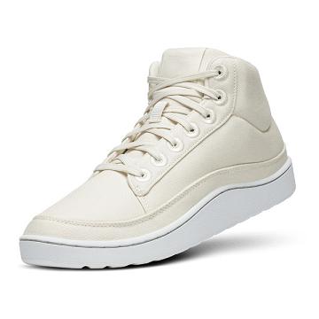 Allbirds Canvas Pacer Mids High Damen Beige Weiß | CH4408MA