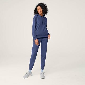 Allbirds R&R Hoodie Damen Blau | CH4270UT