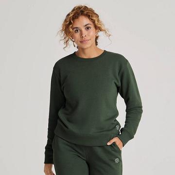 Allbirds R&R Sweat Hemd Damen Grün | CH4299TV