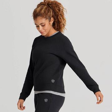Allbirds R&R Sweat Hemd Damen Schwarz | CH4301EX