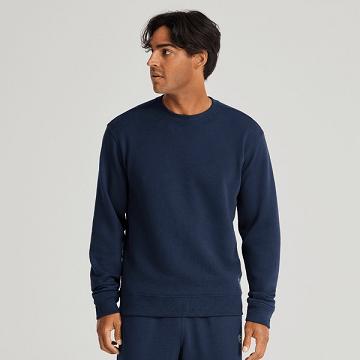 Allbirds R&R Sweat Hemd Herren Blau | CH4747BC