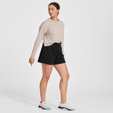 Allbirds R&R Sweat Kurze Hose Damen Schwarz | CH4305NB