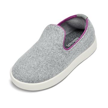 Allbirds Smallbirds Wolle Loungers Slip On Schuhe Kinder Silber | CH4182JJ