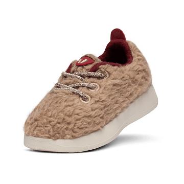 Allbirds Smallbirds Wolle Runner Sneakers Kinder Beige Braun | CH4197EX