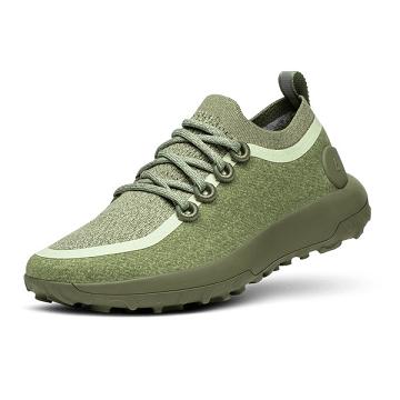 Allbirds Trail Runner SWT Mizzles Wasserdichte Schuhe Damen Olivgrün | CH4362SO