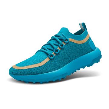 Allbirds Trail Runner SWT Mizzles Wasserdichte Schuhe Herren Türkis | CH4811AP