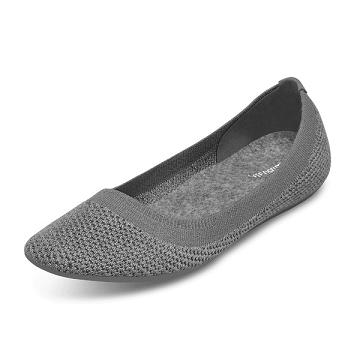 Allbirds Tree Breezers Flache Schuhe Damen Grau | CH4380QZ