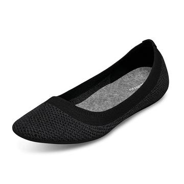 Allbirds Tree Breezers Lux Slip On Schuhe Damen Schwarz | CH4519AP