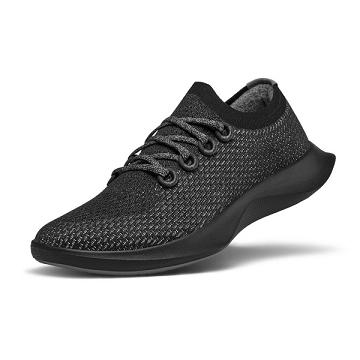 Allbirds Tree Dasher 1 Laufschuhe Damen Schwarz Grau | CH4458WY