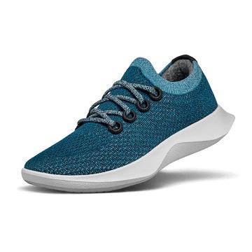 Allbirds Tree Dasher 1 Laufschuhe Damen Türkis | CH4468PQ