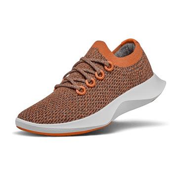 Allbirds Tree Dasher 1 Laufschuhe Herren Orange Weiß | CH4888OR