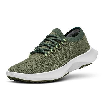 Allbirds Tree Dasher 2 Laufschuhe Damen Olivgrün | CH4433MA