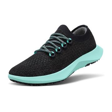 Allbirds Tree Dasher 2 Laufschuhe Herren Schwarz Mintfarben | CH4861AP