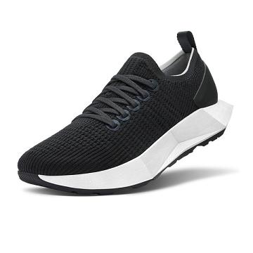 Allbirds Tree Flyers Laufschuhe Herren Schwarz Weiß | CH4870WY