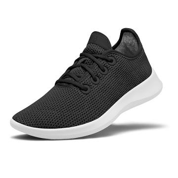 Allbirds Tree Runner Sneakers Damen Schwarz Weiß | CH4552SO