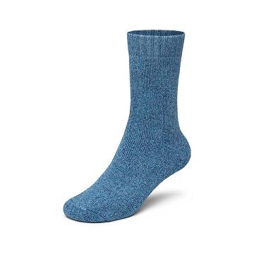 Allbirds Trino® Cozy Crew Socken Damen Blau | CH4267PQ