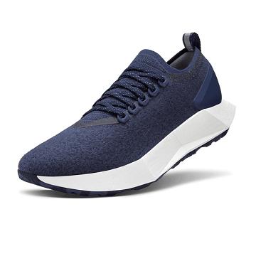 Allbirds Wolle Flyer Mizzles Wasserdichte Schuhe Damen Navy | CH4369SO