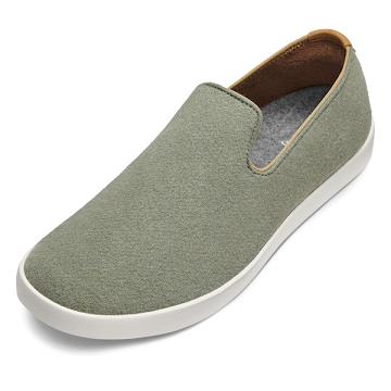Allbirds Wolle Loungers Slip On Schuhe Herren Grün | CH4959DN