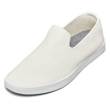 Allbirds Wolle Loungers Slip On Schuhe Herren Weiß | CH4962PQ