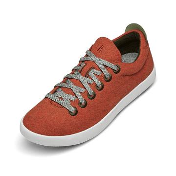 Allbirds Wolle Pipers Sneakers Damen Rot Orange | CH4615QZ