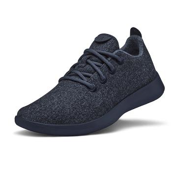 Allbirds Wolle Runner Sneakers Herren Navy | CH5001FM