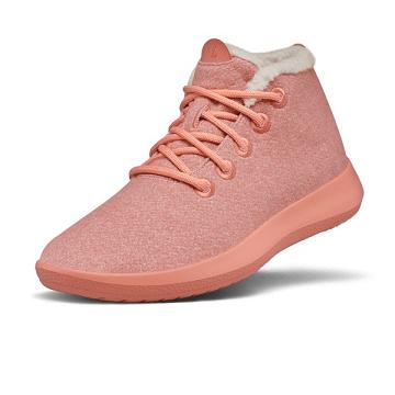Allbirds Wolle Runner-up Mizzle Fluffs High Damen Rosa | CH4413DN
