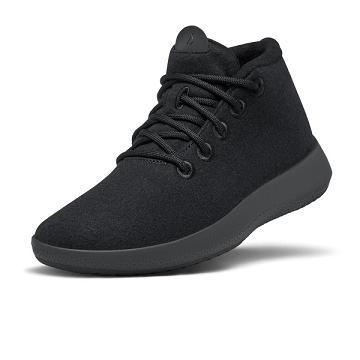 Allbirds Wolle Runner-up Mizzles High Herren Schwarz Grau | CH4823NB