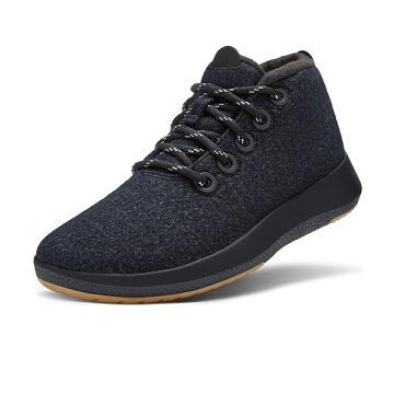 Allbirds Wolle Runner-up Mizzles High Herren Schwarz | CH4826FM